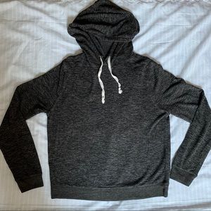 Lightweight drawstring hoodie